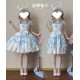 String Ball Cat Ribbon Rabbit JSK(Pre-Order/Full Payment Without Shipping)